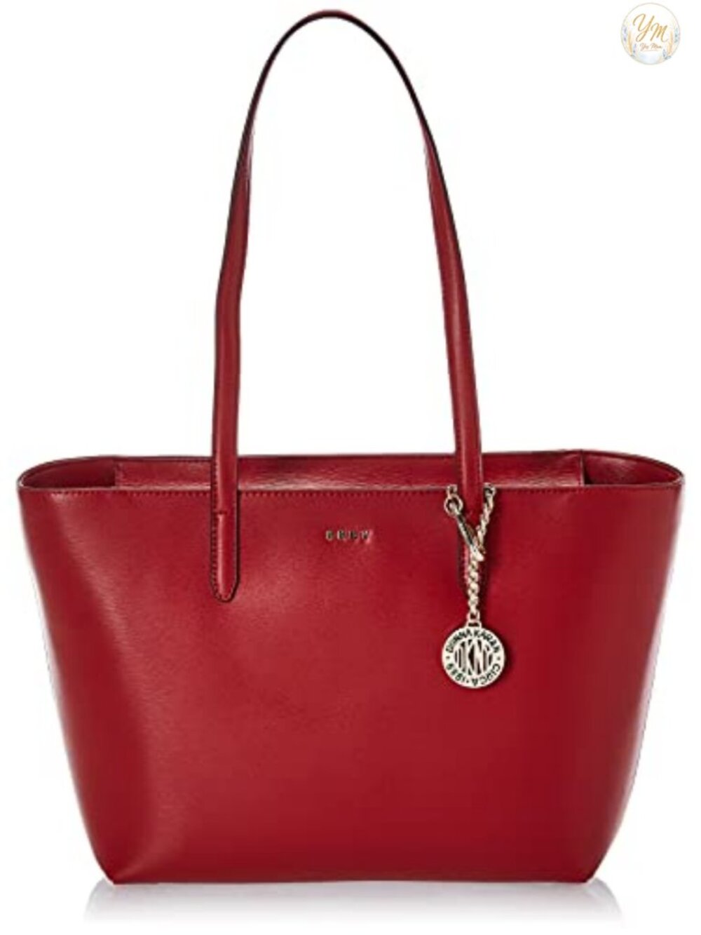 Faux Leather Convertible Tote Bag with Adjustable Strap Work